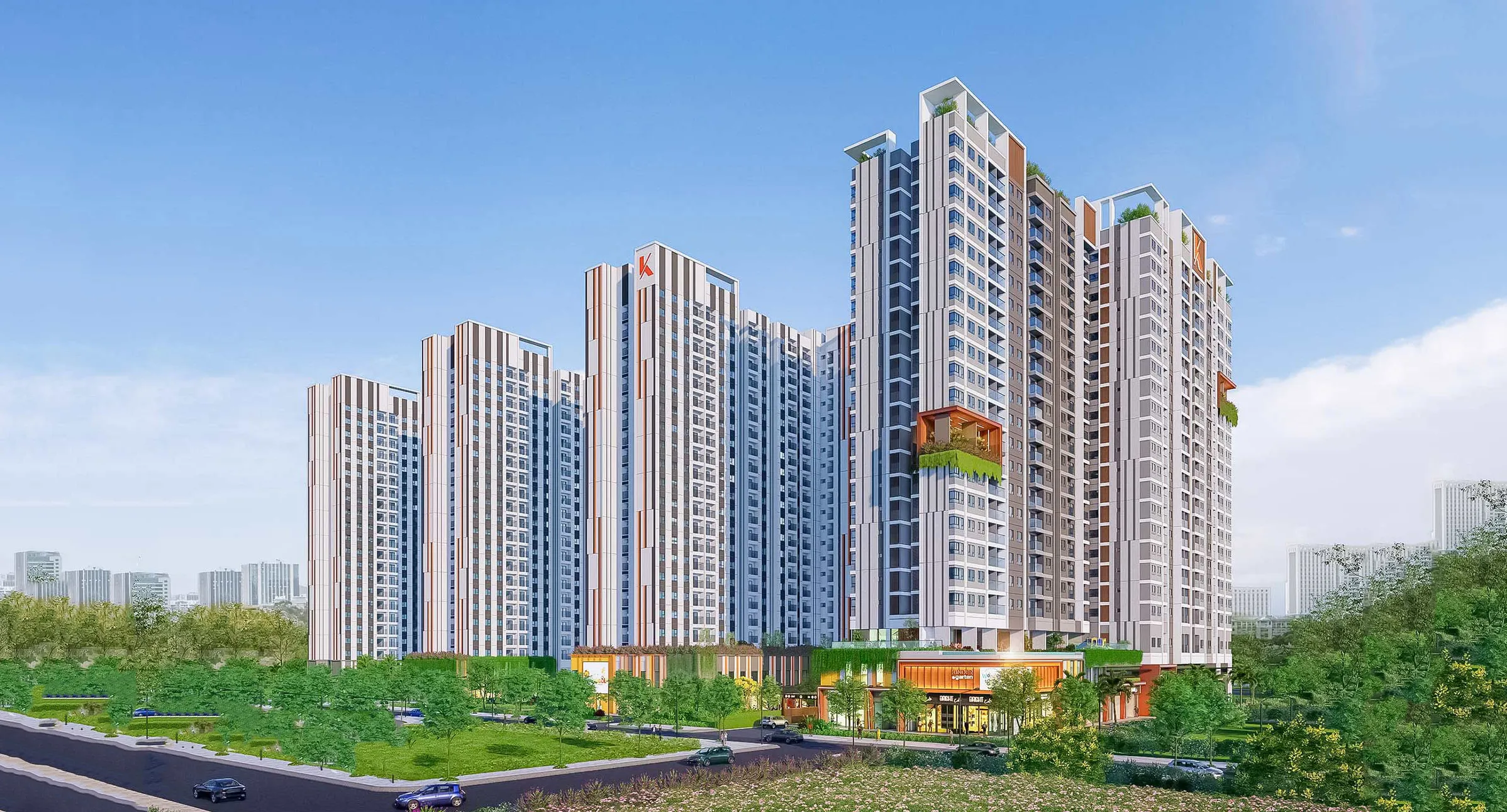 Phối cảnh tổng quan dự án K-Home Cityview